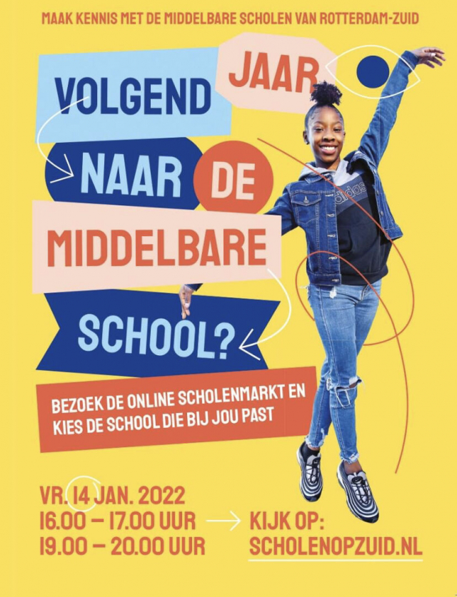 Middelbare scholen Rotterdam-Zuid op de kaart
